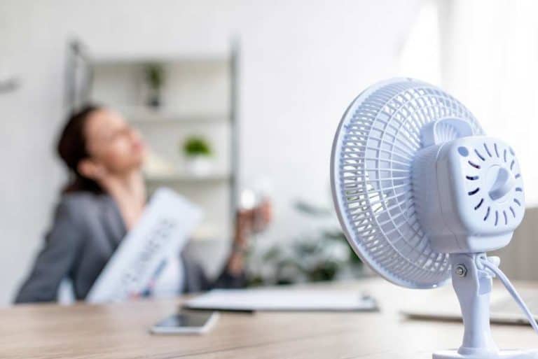 Tischventilator im Büro (de.depositphotos.com)