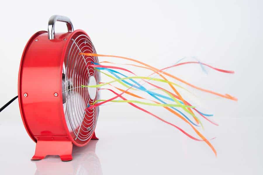 Ventilator in Rot (de.depositphotos.com)