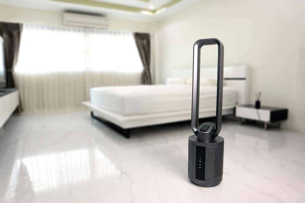 Standventilator mit Luftreiniger (de.depositphotos.com) Standventilator mit Luftreiniger (de.depositphotos.com)